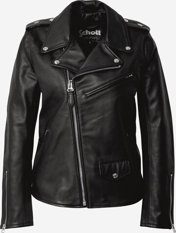 Schott NYC Between-Season Jacket in Black: front