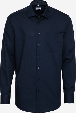 Camicia business 'Modern' di SEIDENSTICKER in blu: frontale