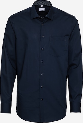 SEIDENSTICKER Regular Fit Hemd 'Modern' in Blau: predná strana