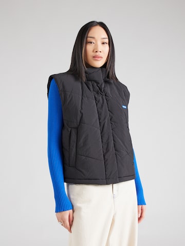 HUGO Blue Bodywarmer 'Falisa' in Zwart: voorkant