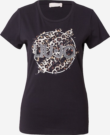 Liu Jo Shirt in Zwart: voorkant