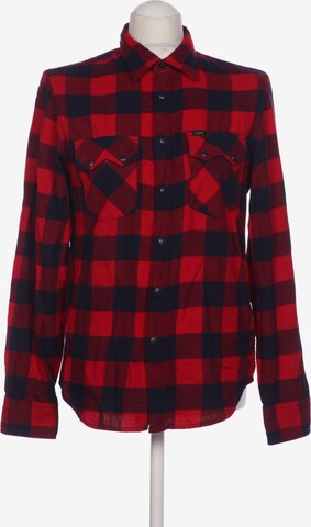 Lee Button Up Shirt in S in Red: front