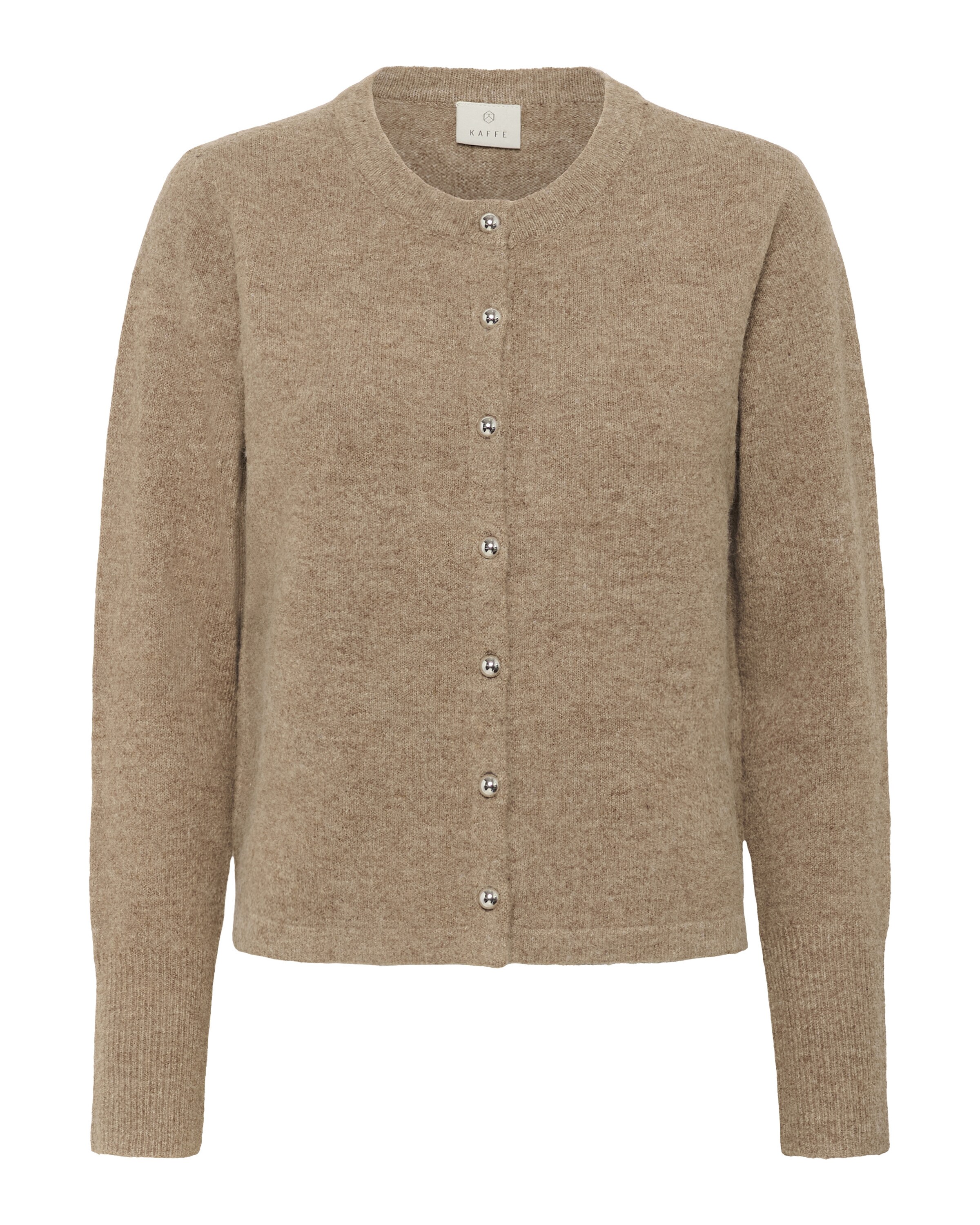 Kaffe Kardigán 'KANiel' - Hnedá: predná strana