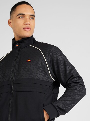 ELLESSE Sweatvest 'Soldo' in Zwart