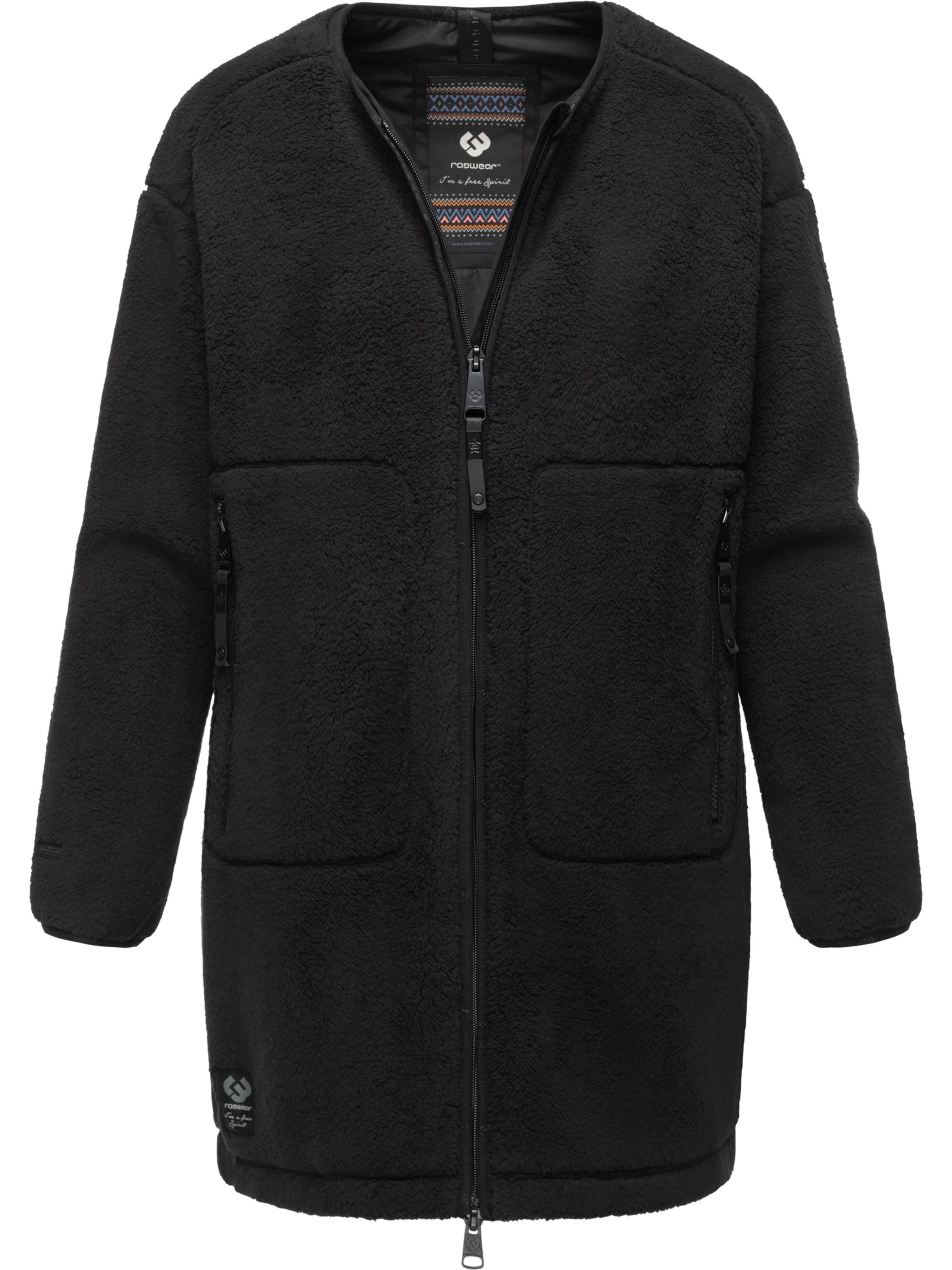 Giacca di mezza stagione 'Fouzy' di Ragwear in nero: frontale