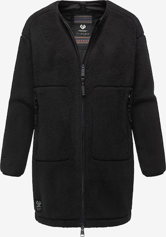 Ragwear Between-season jacket 'Fouzy' in Black: front