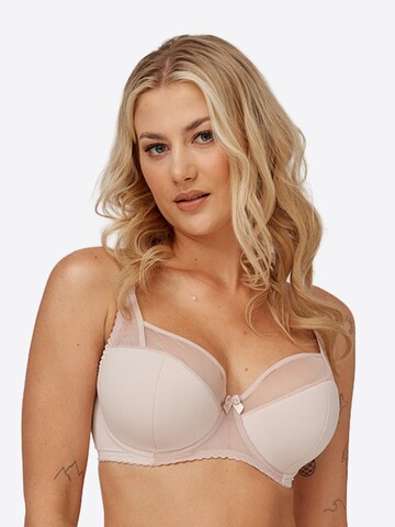 Azal T-shirt Bra 'Anita' in Beige
