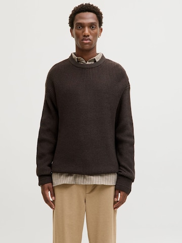 JACK & JONES Pullover 'Kaito' in Braun: Vorderseite