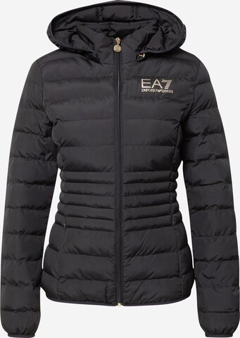 EA7 Emporio Armani Between-Season Jacket 'GIUBBOTTO' in Black: front