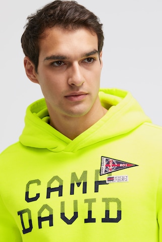 CAMP DAVID Sweatshirt in Green