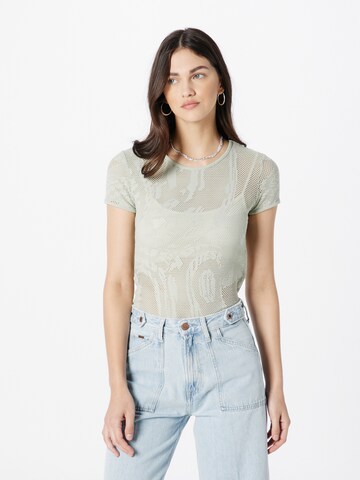 DIESEL T-Shirt 'JAQUE' in Grau: Vorderseite