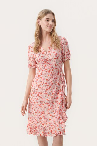 Part Two Kleid 'Claire' in Pink: Vorderseite