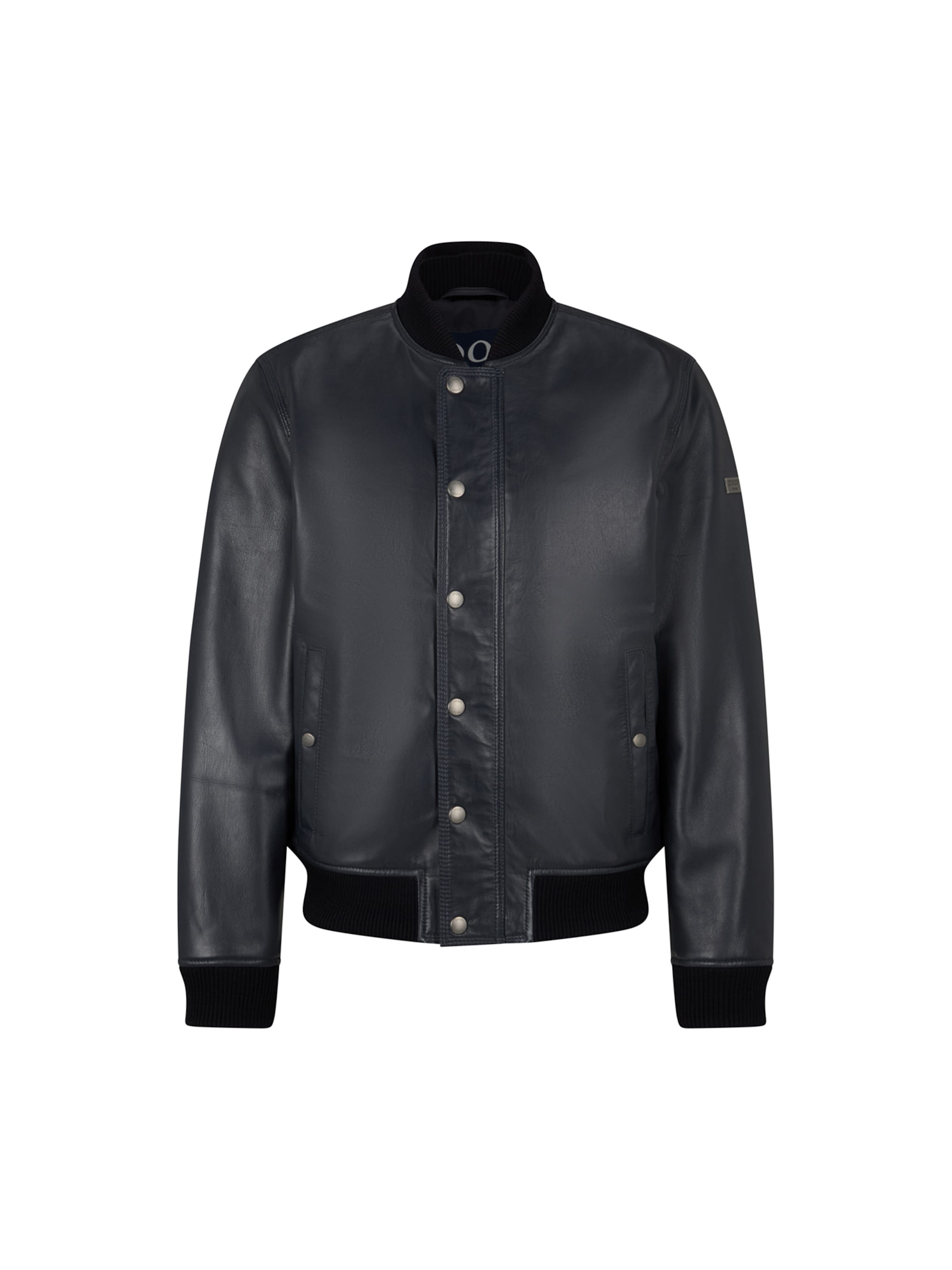 JOOP! Jeans Between-season jacket 'Toma' in Black: front
