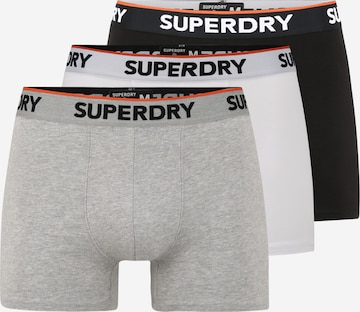 Boxers 'CLASSIC' Superdry en gris : devant