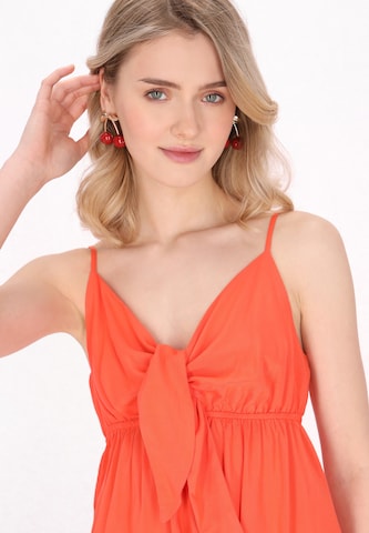 MYMO - Vestido 'Spring Summer' en naranja