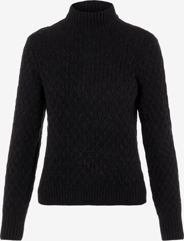 Y.A.S Sweater 'Briva' in Black: front