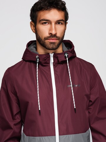 Ombre - Chaqueta de entretiempo en rojo