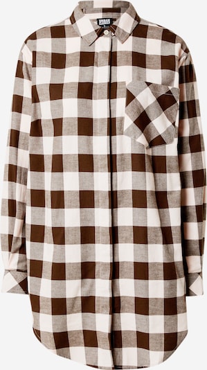 Urban Classics Shirt Dress in Beige / Brown / Rose, Item view
