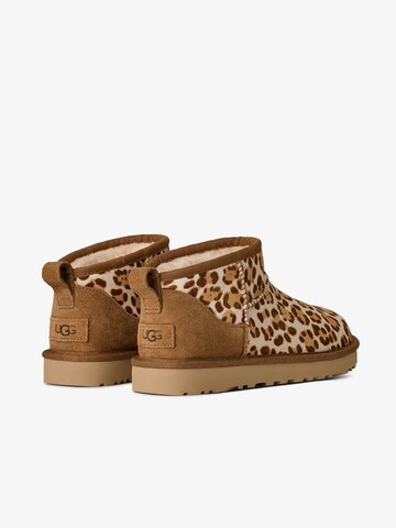 UGG Boots 'Classsic Ultra Mini Plains' in Beige