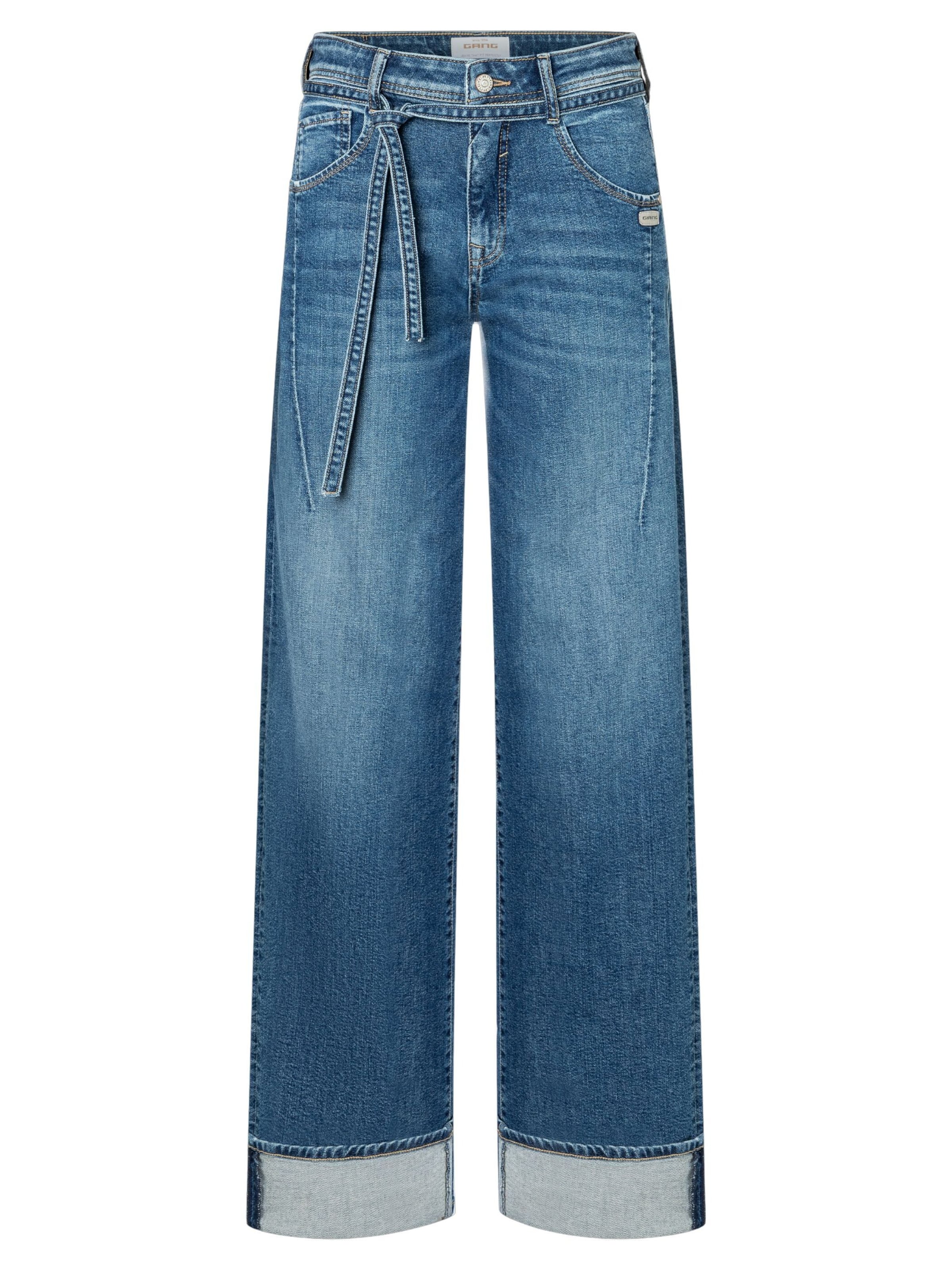 Loosefit Jean '94CLAIRE' Gang en bleu : devant