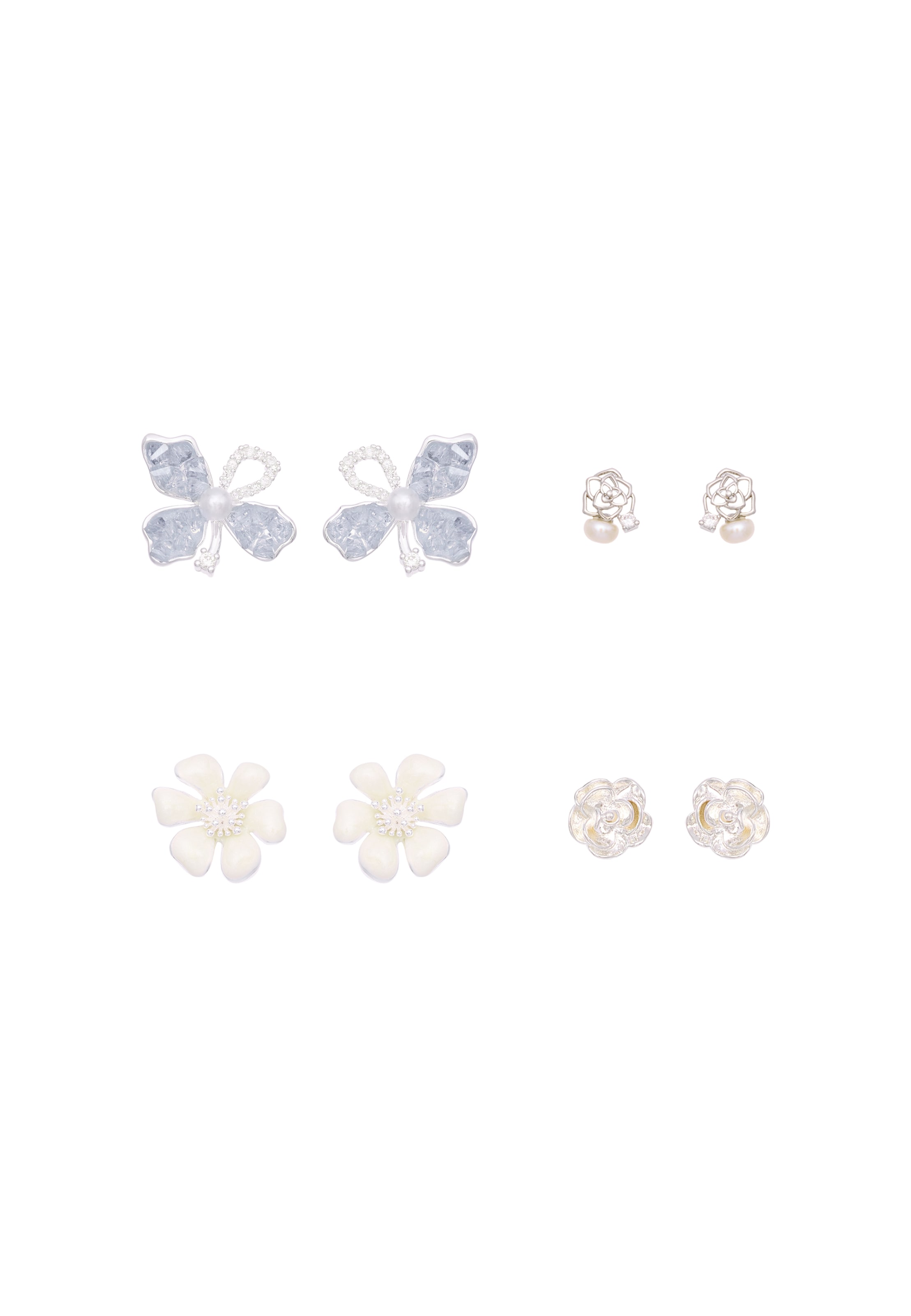 myMo at night - Pendientes en plata: frente