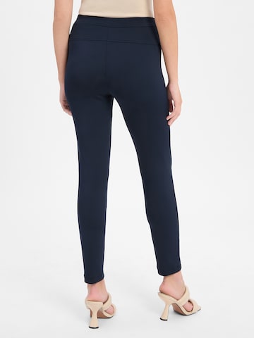 Marc Cain Slim fit Trousers in Blue