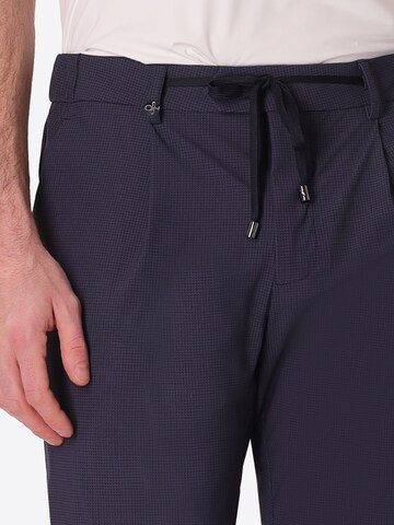 Distretto12 - Tapered Pantalón funcional 'High-Perform12 Rio Pence Sequoia' en azul