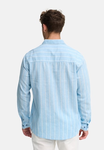 INDICODE JEANS Regular fit Business shirt 'Trypper' in Blue