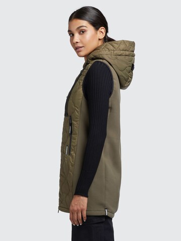 khujo Bodywarmer 'Malin' in Groen