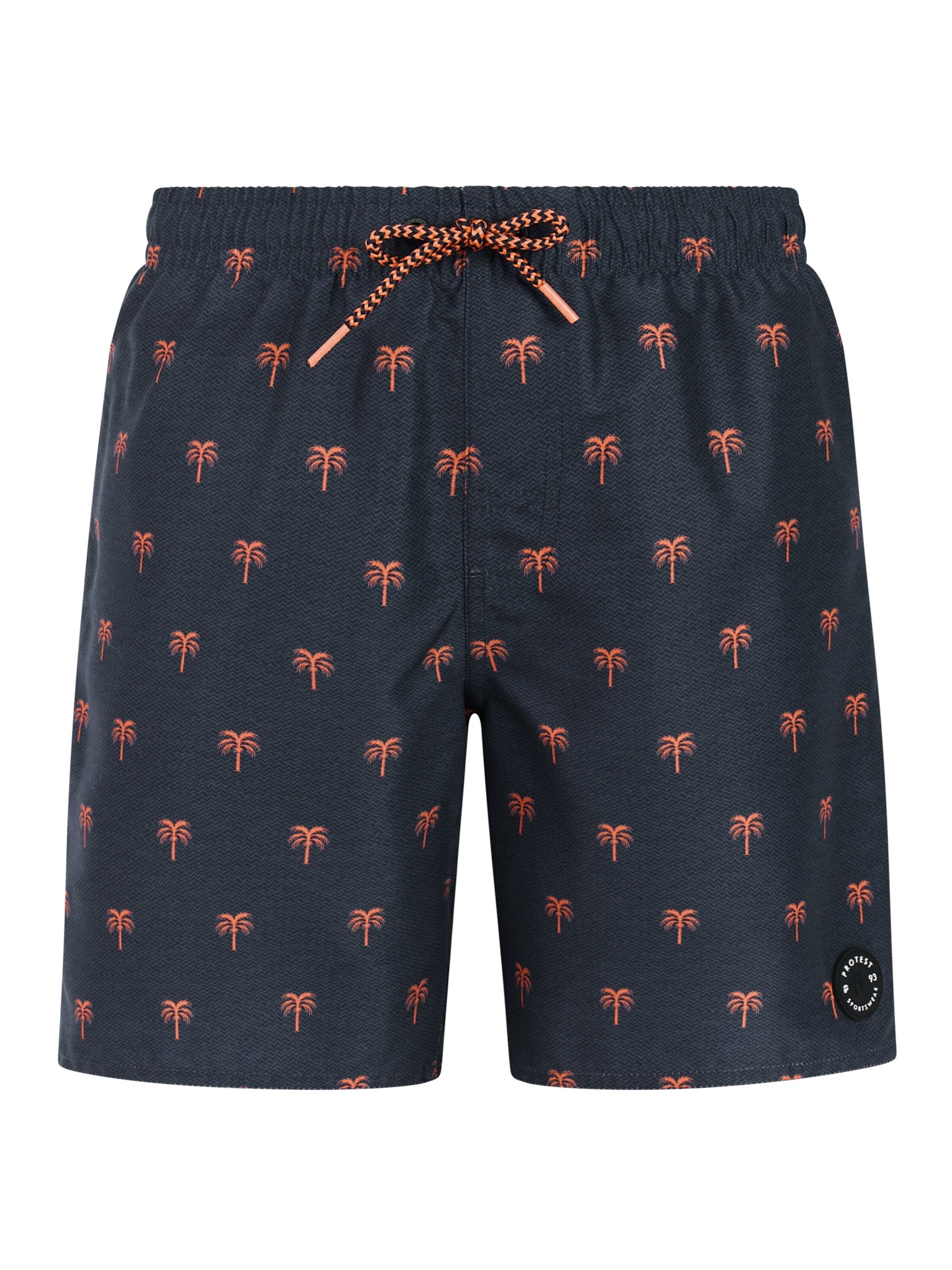PROTEST Badeshorts 'PRTCalvin JR'‌‌‌‌‌‌ in Blau: Vorderseite