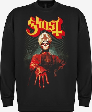 Sweat-shirt 'Ghost Papa Worship' Ghost en noir : devant