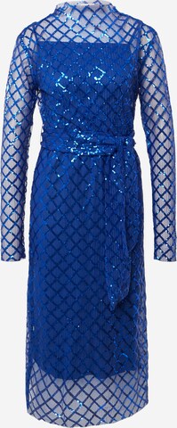 Robe Warehouse en bleu : devant