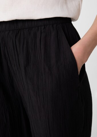 Regular Pantalon comma casual identity en noir