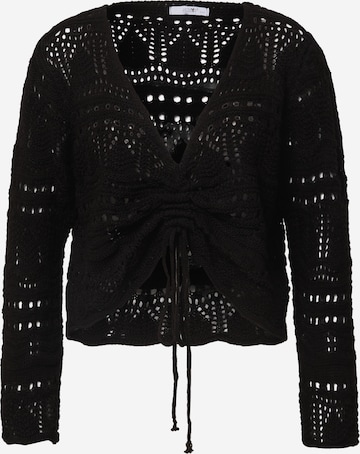 Hailys Пуловер 'Corina' в черно: отпред