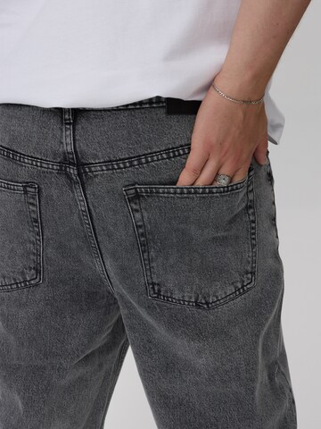 Dxnmxrk Wide Leg Jeans 'DXGary' in Schwarz