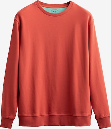 Kaft Sweatshirt 'Ruga' in Rood: voorkant