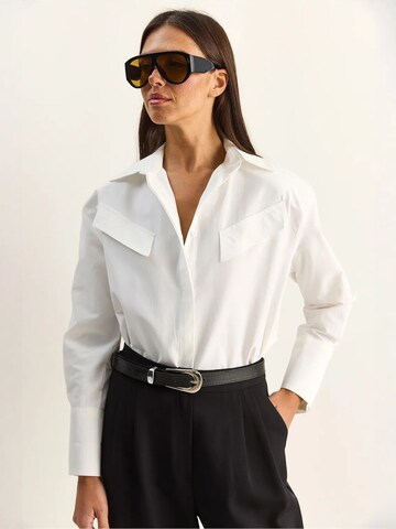 Chemisier Bianco Lucci en blanc