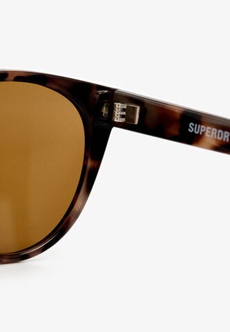 Lunettes de soleil Superdry en marron