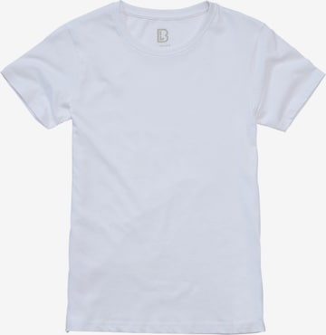 T-shirt Brandit en blanc : devant