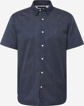 Coupe regular Chemise TOMMY HILFIGER en bleu : devant