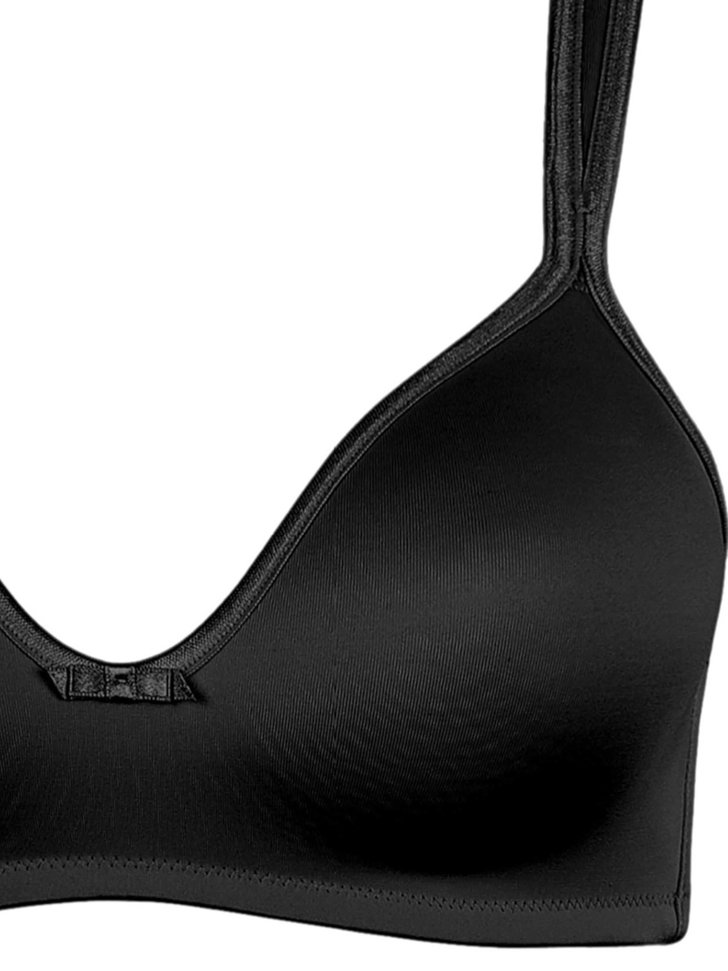 Lisca T-shirt Bra 'Victoria' in Black