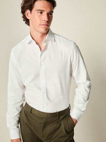 Slim fit Camicia di Next in bianco: frontale