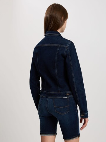 CROSS JEANS Between-Season Jacket 'A 564' in Blue