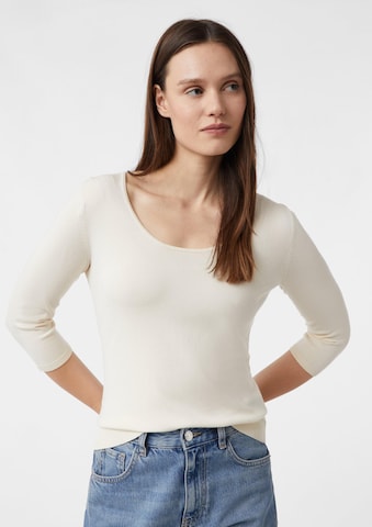 Pull-over COMMA en beige : devant