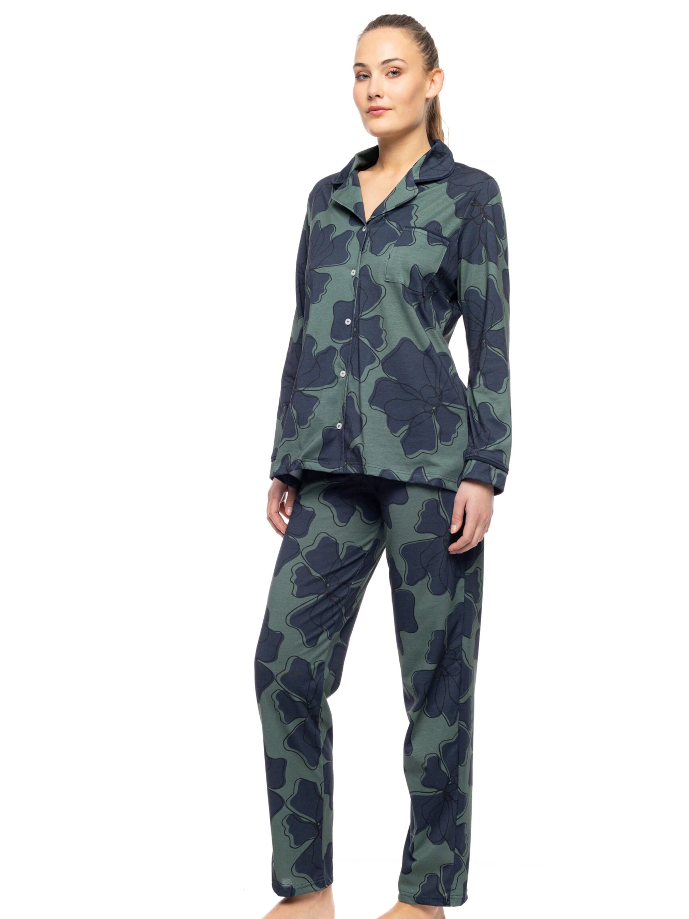Pink Label - Pijama en verde