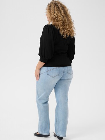 KAFFE CURVE - Blusa 'KCIvena' en negro