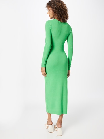 BZR Gebreide jurk 'Lela Jenner' in Groen