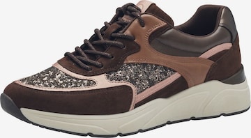 Tamaris Sneakers in Brown: front