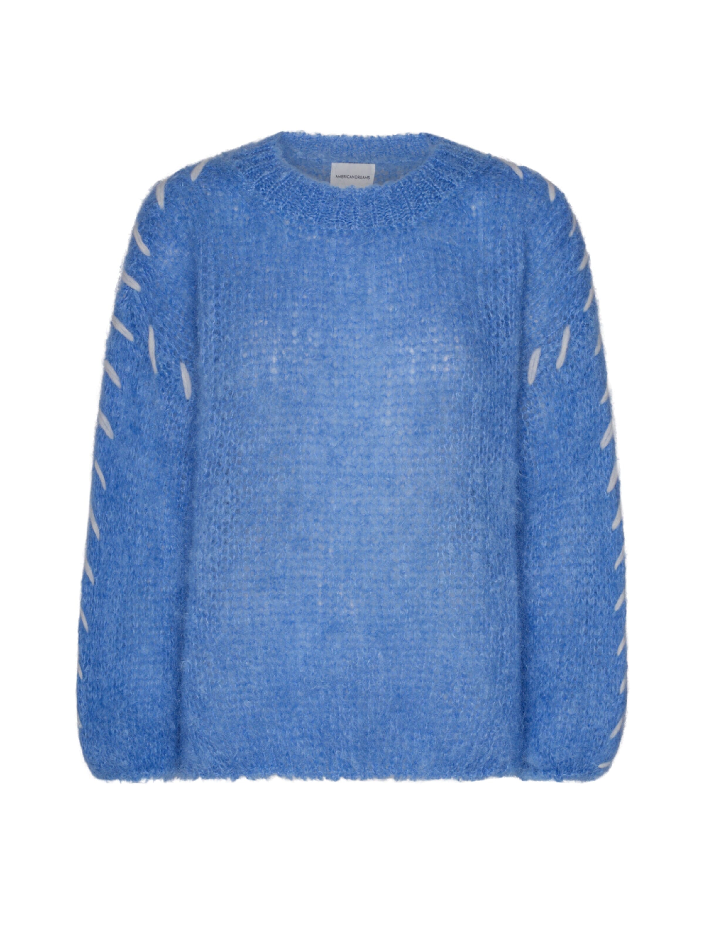 americandreams Oversized Sweater 'Catia Mohair' in S-M in Blue, Item view
