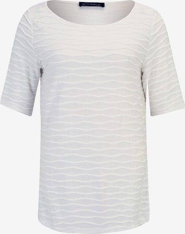 Betty Barclay Basic Shirt mit U-Boot-Ausschnitt in Weiß: predná strana